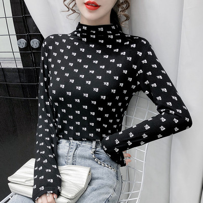 Novi model ženske bluze sa visokom kragnom za proljeće