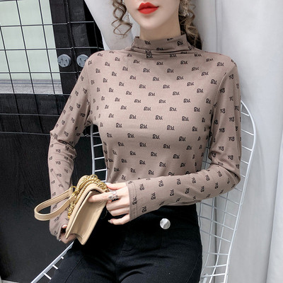 Novi model ženske bluze sa visokom kragnom za proljeće