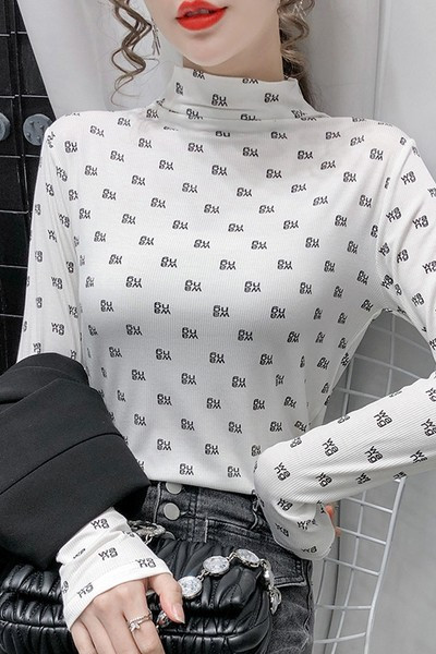 Novi model ženske bluze sa visokom kragnom za proljeće