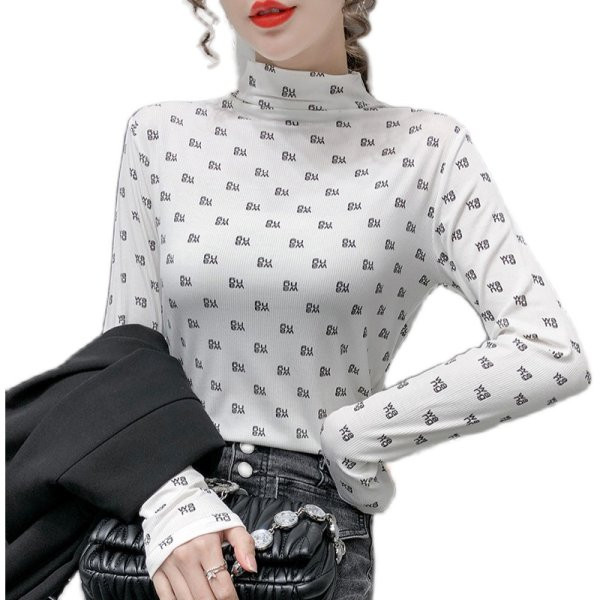 Novi model ženske bluze sa visokom kragnom za proljeće