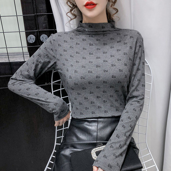 Novi model ženske bluze sa visokom kragnom za proljeće