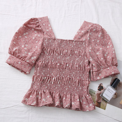 Νέο μοντέλο γυναικεία μπλούζα με τετράγωνο ντεκολτέ