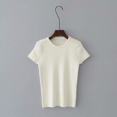 Ženska pripijena bluza od samtastog žerseja