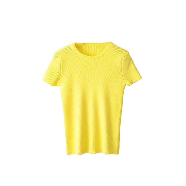 Ženska pripijena bluza od samtastog žerseja