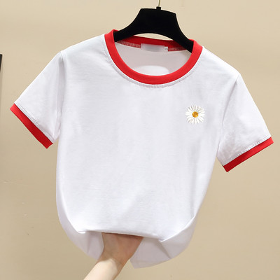 Novi model ženske majice sa cvjetnim vezom