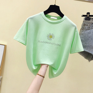 Ženska casual majica s vezom i kratkim rukavima