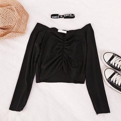 Γυναικεία casual μπλούζα με μακριά μανίκια σε διάφορα χρώματα