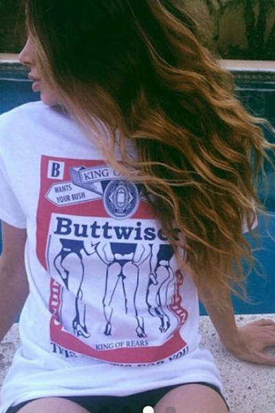 Aktuelna ženska majica sa zanimljivim printom