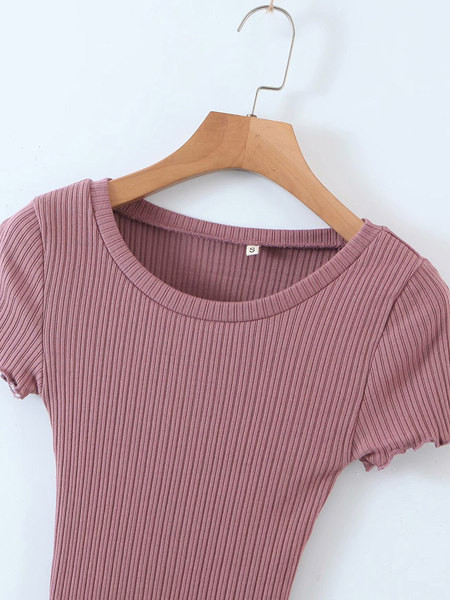 Pripijena bluza od samtastog žerseja