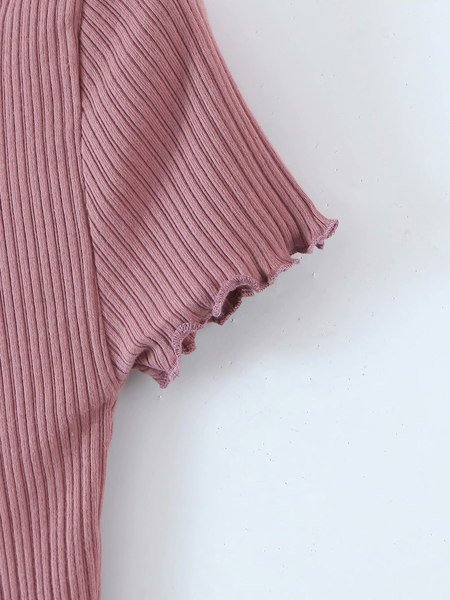 Pripijena bluza od samtastog žerseja