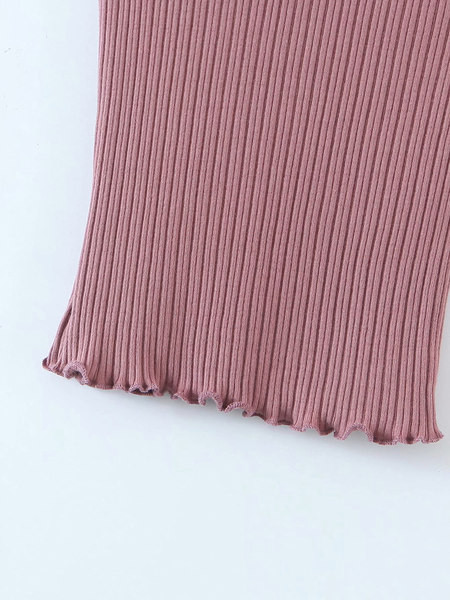 Pripijena bluza od samtastog žerseja