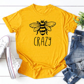 Novi model ženske majice kratkih rukava sa aplikacijom pčela - više boja