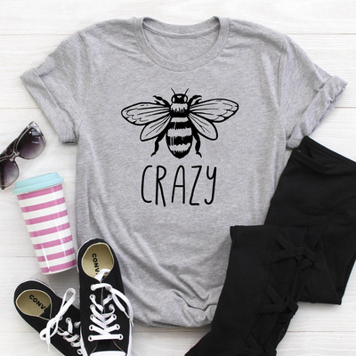 Novi model ženske majice kratkih rukava sa aplikacijom pčela - više boja