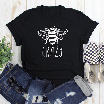 Novi model ženske majice kratkih rukava sa aplikacijom pčela - više boja