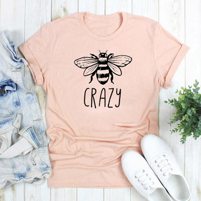 Novi model ženske majice kratkih rukava sa aplikacijom pčela - više boja