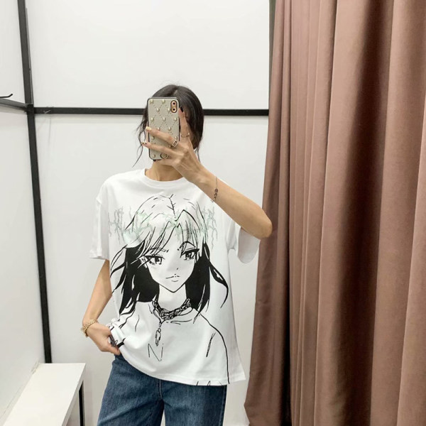 Φαρδύ μπλούζα με μαύρο και άσπρο χρώμα