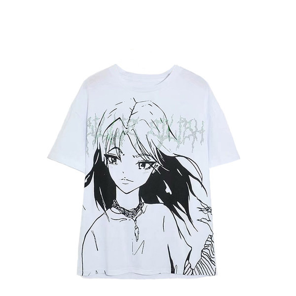 Φαρδύ μπλούζα με μαύρο και άσπρο χρώμα