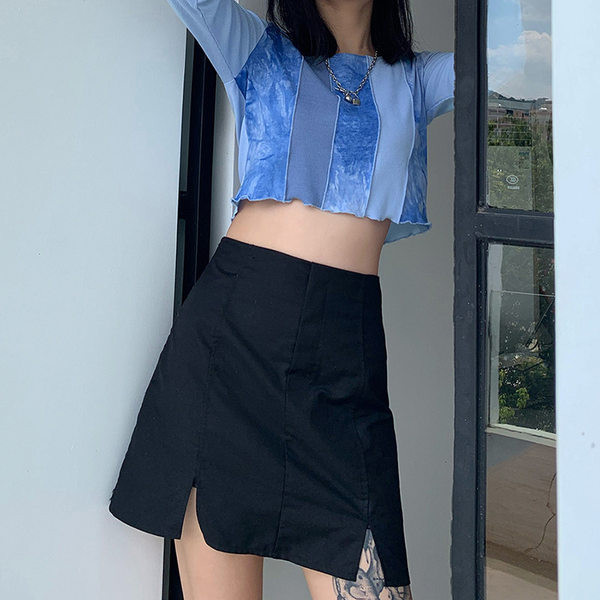 Νέο μοντέλο γυναικεία μπλούζα με μακριά μανίκια σε ανοιχτό μπλε χρώμα