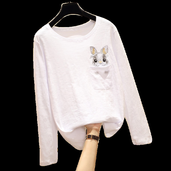 Γυναικεία μπλούζα με κεντήματα σε τρία χρώματα