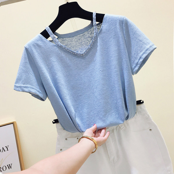 Ženska bluza sa perlicama u tri boje