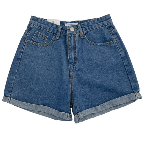 Ženske kratke traperice visokog struka u dvije boje