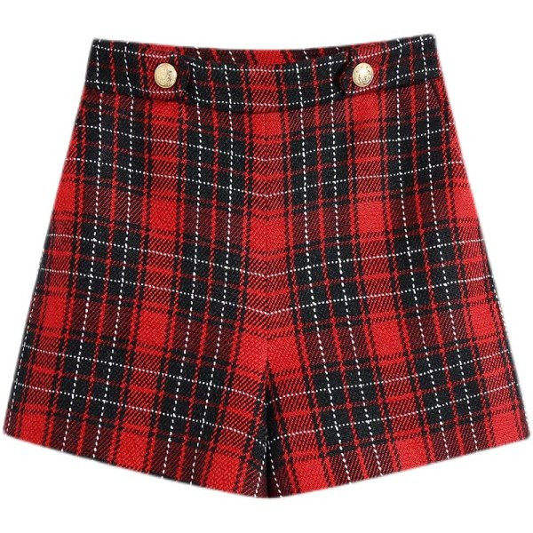 Moteriški languoti šortai aukštu juosmeniu