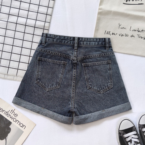 Ležerne traper kratke hlače s džepovima