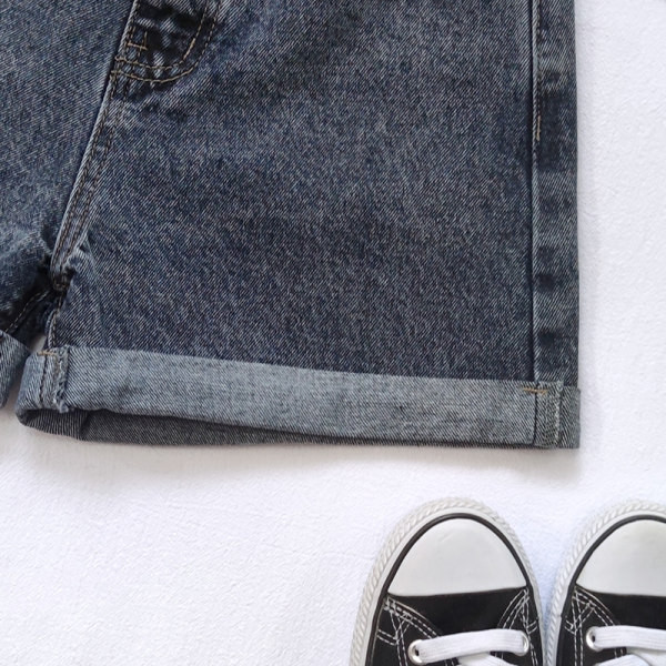 Ležerne traper kratke hlače s džepovima