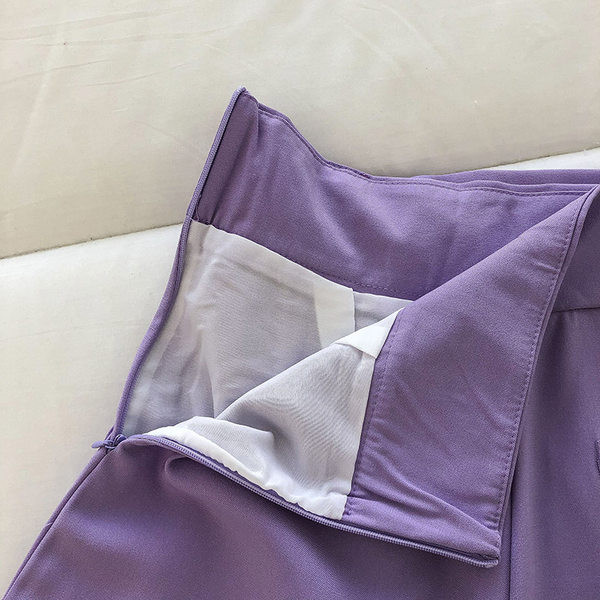 Šortai su diržu ir aukštu juosmeniu