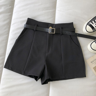 Μοντέρνο παντελόνι με ζώνη και ψηλή μέση