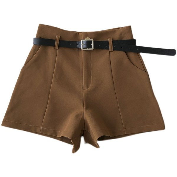 Μοντέρνο παντελόνι με ζώνη και ψηλή μέση