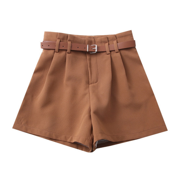 Moderne ženske kratke hlače s remenom visokog struka