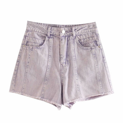 Γυναικείο κοντό τζιν με τσέπες