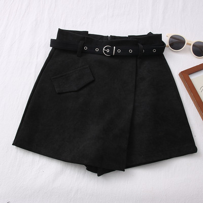 Moderna ženska suknja-hlače sa remenom u više boja