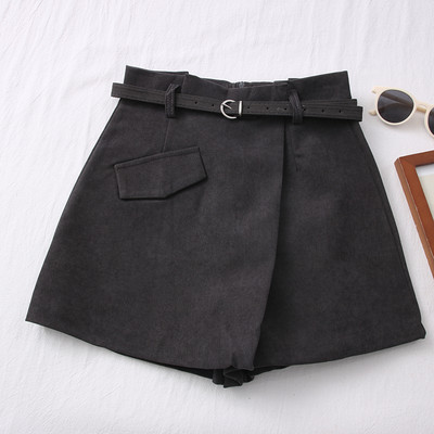 Moderna ženska suknja-hlače sa remenom u više boja