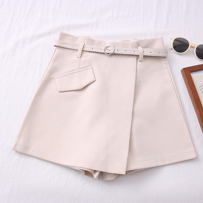 Moderna ženska suknja-hlače sa remenom u više boja