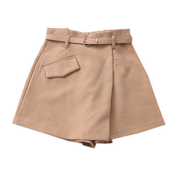 Moderna ženska suknja-hlače sa remenom u više boja