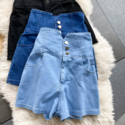 Γυναικεία σορτς με ψηλή μέση