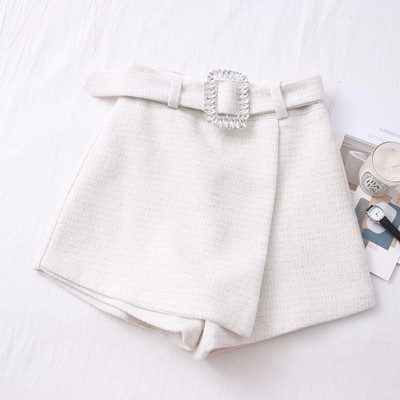 Jauna modeļa sieviešu svārki-bikses ar jostiņu vairākās krāsās