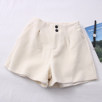 Casual γυναικεία σορτς με υψηλή μέση - τρία χρώματα