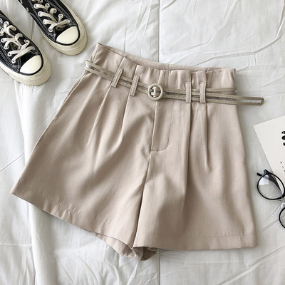 Ženski široki model hlača sa remenom u više boja