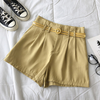 Ženski široki model hlača sa remenom u više boja