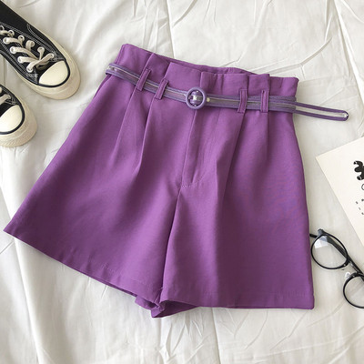 Ženski široki model hlača sa remenom u više boja