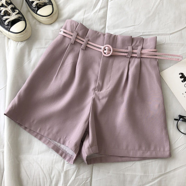 Ženski široki model hlača sa remenom u više boja