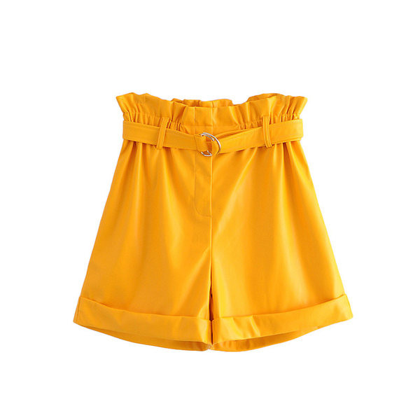 Μοντέρνο παντελόνι  paper bag με ζώνη 