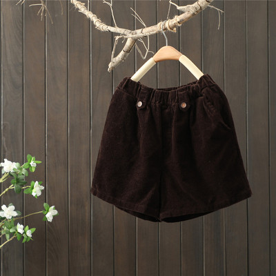 Ženske kratke hlače visokog struka od samta