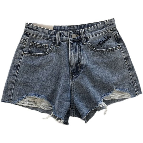 Moderne ženske kratke traperice s aplikacijom