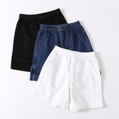 Καλοκαιρινό σορτς τζιν με τσέπες