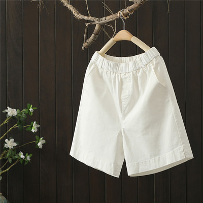 Γυναικεία σορτς με ελαστική μέση σε διάφορα χρώματα