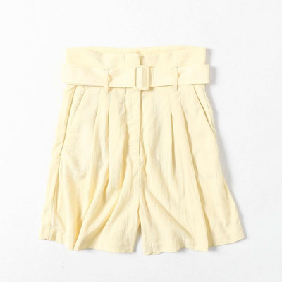 Μοντέρνο καλοκαιρινό παντελόνι με ψηλή μέση και ζώνη